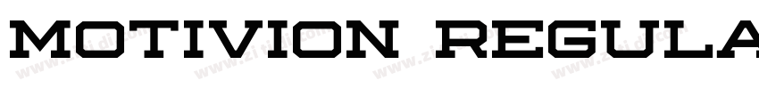 Motivion Regular字体转换 Motivion Regular字体转换